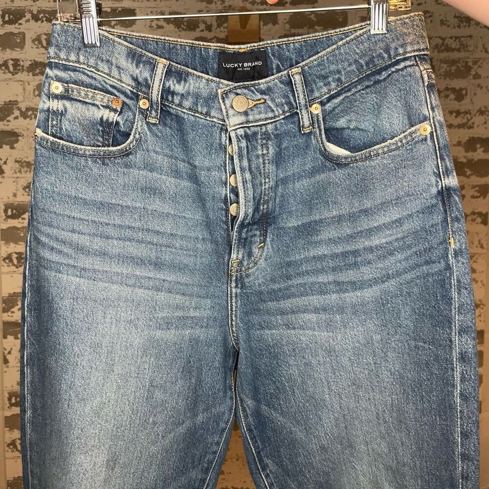 Lucky brand | women denim button up fly jeans